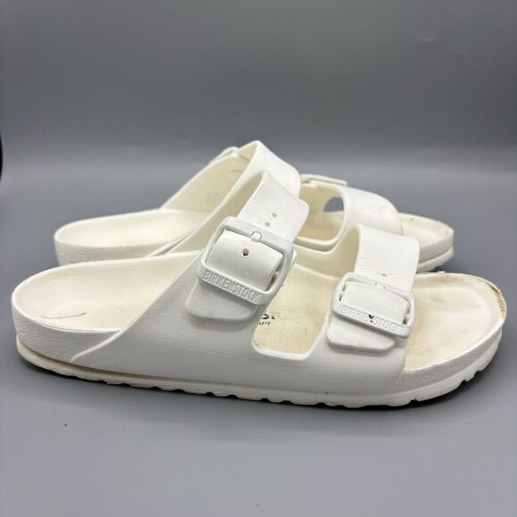 Birkenstock Arizona Essentials EVA Slide Antique White Women's Size 37 / US 6 - Picture 1 of 5